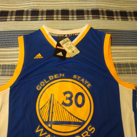 adidas Other - Steph Curry Road jersey Warriors 30 size M NWT